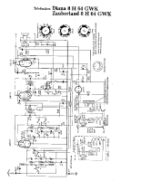 Telefunken Zauberland-8H64-GWK-Schematic 